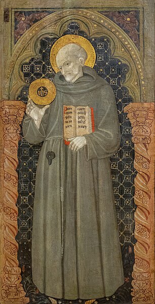 File:Saint Bernardino of Siena (15. century, National Museum of Serbia).jpg