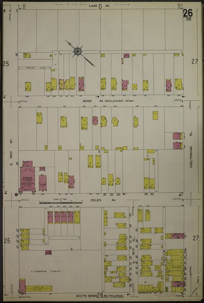 File:Sanborn Fire Insurance Map from Chicago, Cook County, Illinois. LOC sanborn01790 077-27.tif