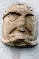 English: Pre-celtic head sculpture Deutsch: Vorkeltische Kopfskulptur