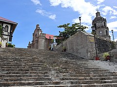 Santa Maria Church Ilocos from stairs