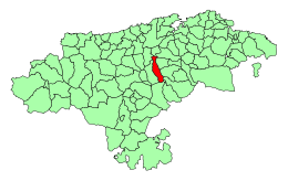 Santiurde de Toranzo - Localizazion