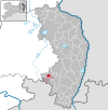 Location of the community Schönbach in the district of Görlitz