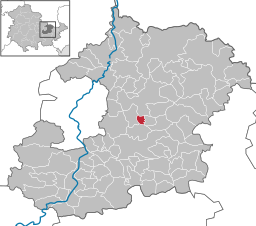 Läget för kommunen Scheiditz i Saale-Holzland-Kreis