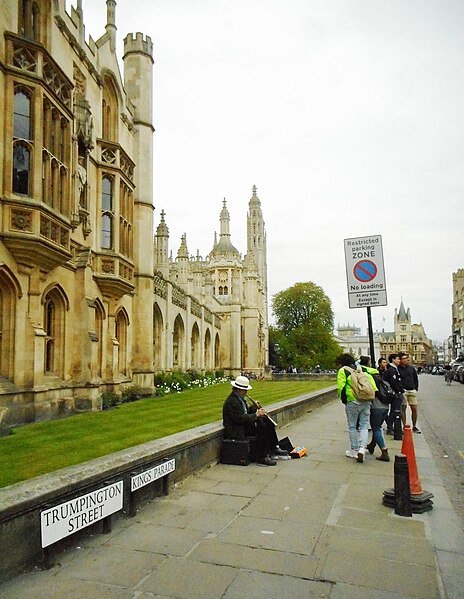 File:Serenading the passers by - geograph.org.uk - 5363753.jpg