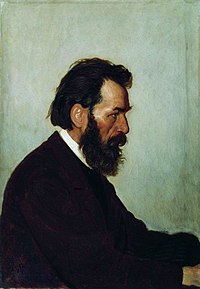 A. I. Shevtsov.  Retrato de IE Repin (1869)