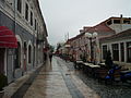 Pedestrian street in Shkodër