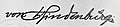 Paul von Hindenburg, signature.   27 mars 2013