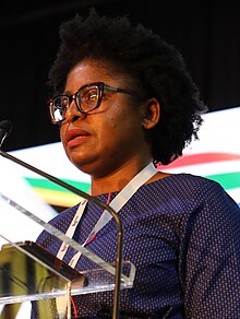 South African Minister Khumbudzo Ntshavheni (cropped).jpg