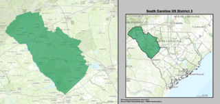 South Carolinas 3rd congressional district U.S. House district for South Carolina