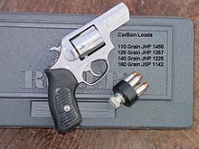 Ruger SP101, with Cor-Bon Ammunition Sp101corbon.JPG