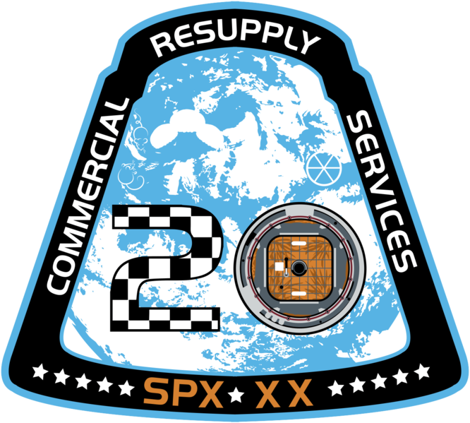 File:SpaceX CRS-20 Patch.png