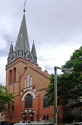 Gable with tower