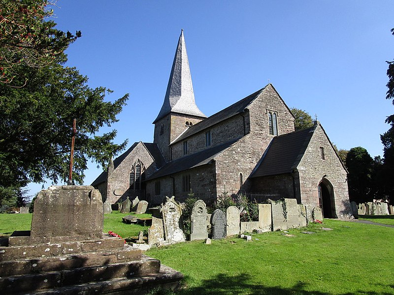 File:St. Teilo's church, Llantilio Crossenny (geograph 6270148).jpg