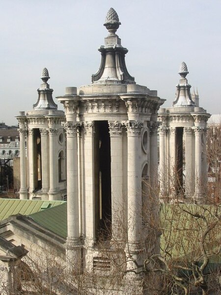 The towers of St John's, Smith Square
