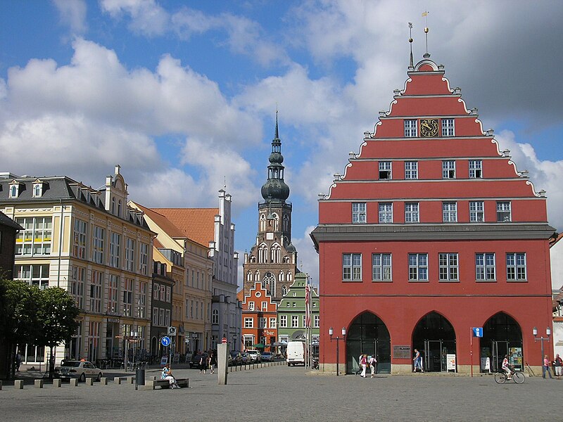 Stadtansicht Greifswald