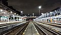 Stasiun Gubeng di malam hari