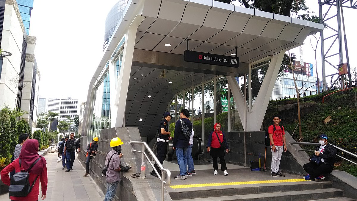 Stasiun MRT Dukuh Atas Wikipedia bahasa Indonesia 