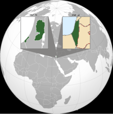 Palestiinan tila maailmankartalla