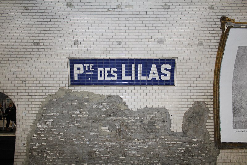 File:Station Métro Porte Lilas ligne 11 Paris 10.jpg