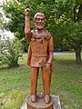 Statue of Lajos Kossuth, Historical Memorial Park, Gyenesdiás, 2016 Hungary.jpg