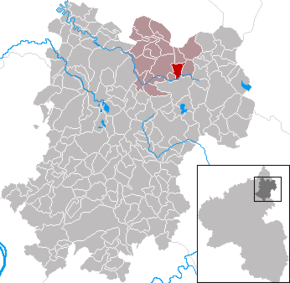 Poziția Stockhausen-Illfurth pe harta districtului Westerwaldkreis