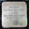 Stolperstein Duisburger Str 17 (Wilmd) Martha Blumberg.jpg