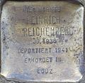 Stolperstein für Heinrich Reichenberg (Maastrichter Straße 43)