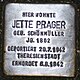 Stolperstein Jette Prager Wuppertal 900.jpg