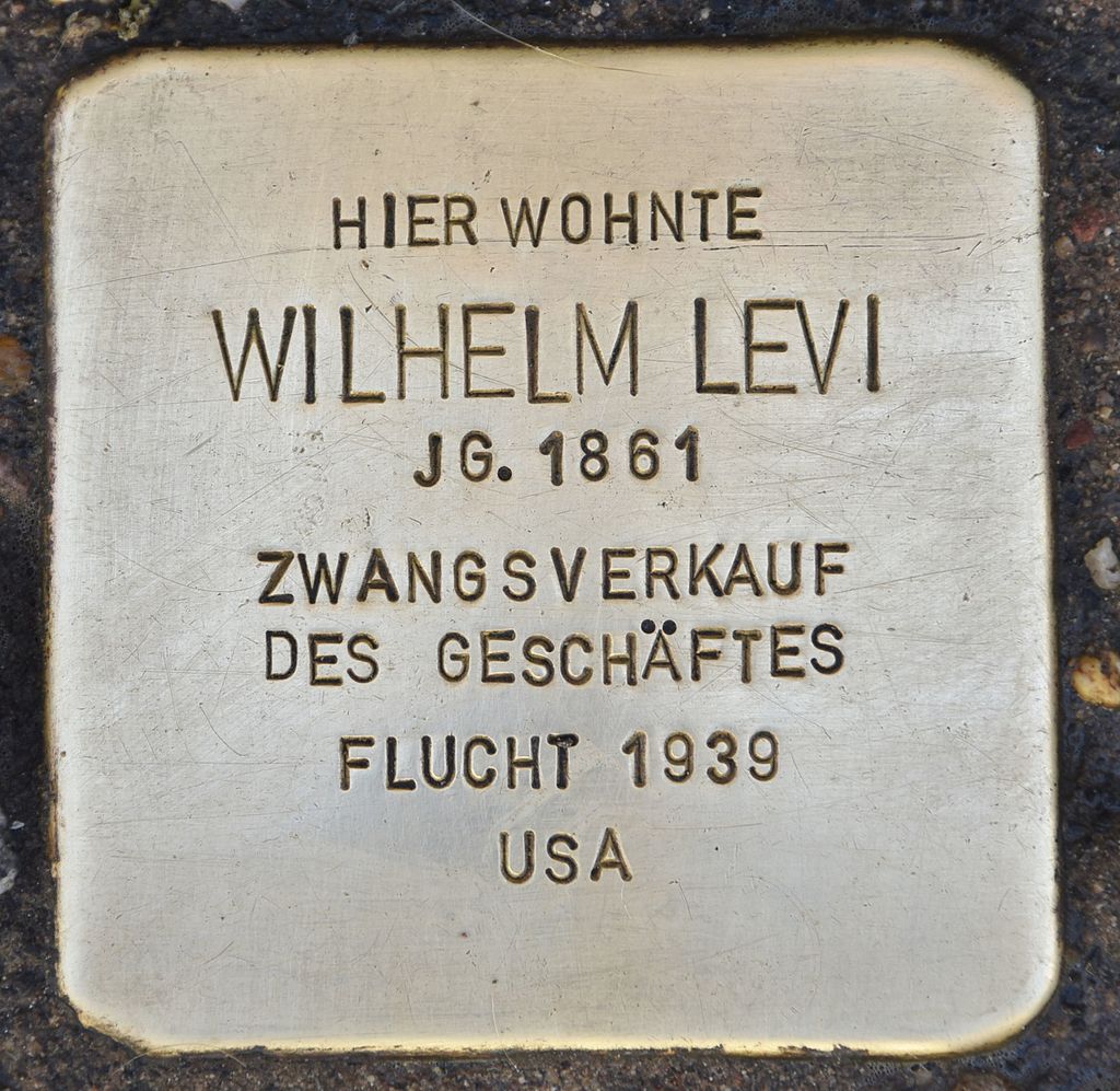 Stolperstein für Wilhelm Levi.jpg