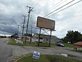 Billboard for the restaurant facing US 301 traffic.