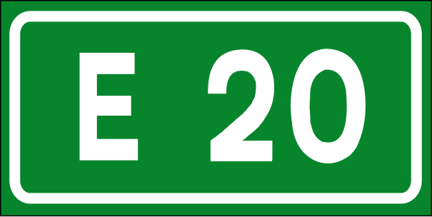 File:Strada europea 20.svg