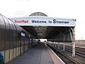 Stranraer railway station.