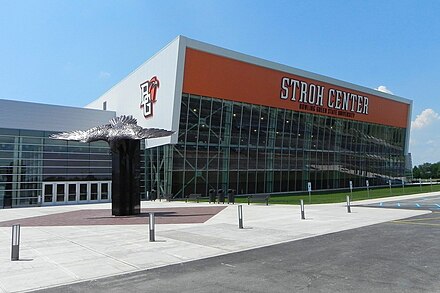 The Stroh Center. Besides being a basketball arena, it's also a venue for large events.