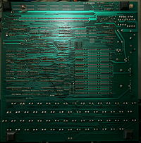 Super-80 computer logic board (reverse side) Super 80 computer Logic board (reverse).JPG