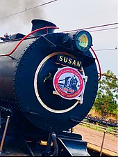 100th anniversary of Susan, a class 12AR locomotive built in 1919 to work on the coal mines Suzans centennial.jpg