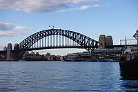 Pont du port de Sydney, Australie, 1932.