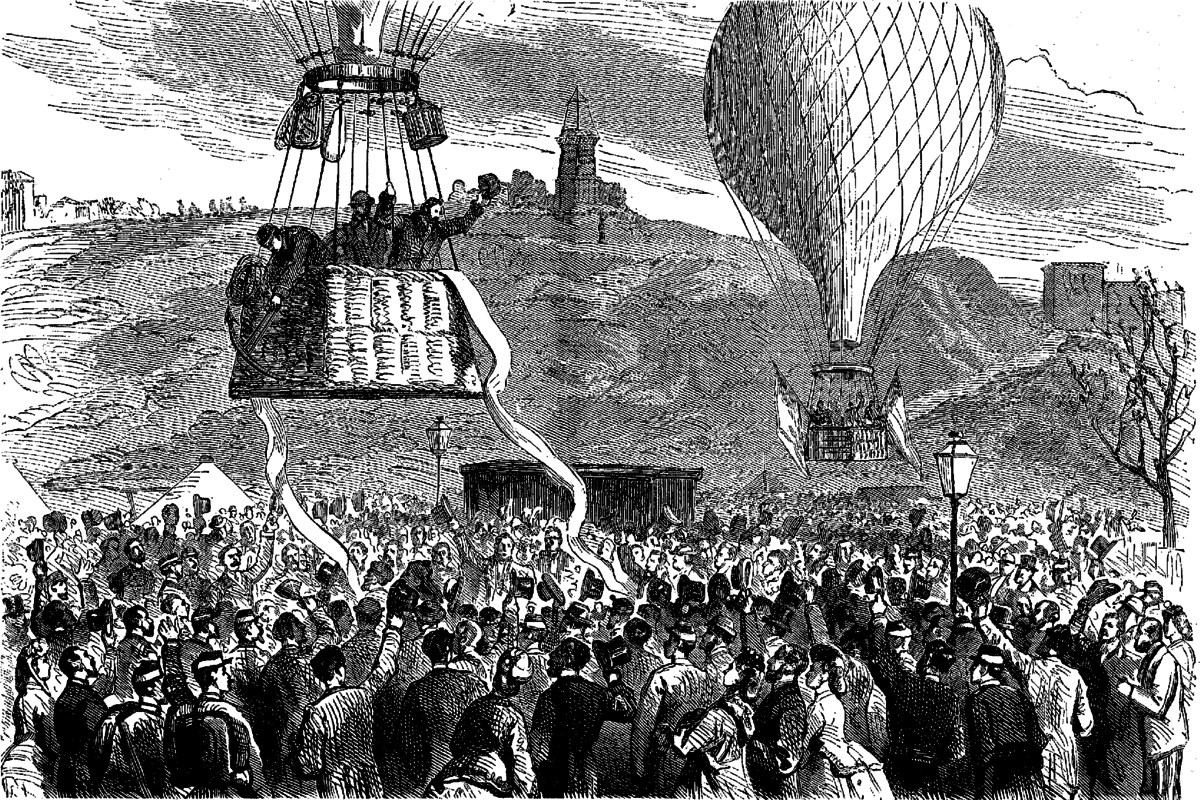 File:T5- d629 - Fig. 500. — Départ de Gambetta dans un ballon-poste.png -  Wikimedia Commons