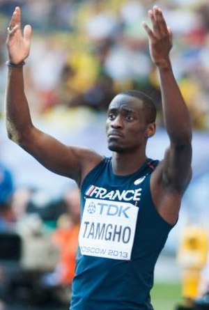 Gold medalist Teddy Tamgho