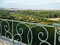 La Terrasse, vue vers la vallée de la Seine.