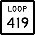 File:Texas Loop 419.svg