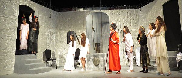 The House of Bernarda Alba by the senior generation of Hamazkayin “Arek” Theatre.