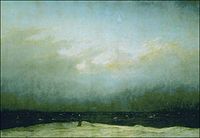 Caspar David Friedrich, Munken ved havet, 1809