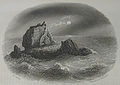 English: Illustration from The Picturesque and Historical Guide to the Island of Jersey, 1852, Rev. Edward Durell, interspersed with lithographic drawing by P.J. Ouless, artist - ""
