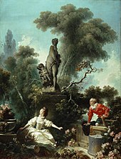 Pokrok lásky - Setkání - Fragonard 1771-72.jpg