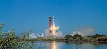 The Skylab 4 Saturn 1B space vehicle is launched from Pad B, Launch Complex 39. The Skylab 4 Saturn 1B space vehicle is launched from Pad B, Launch Complex 39.jpg