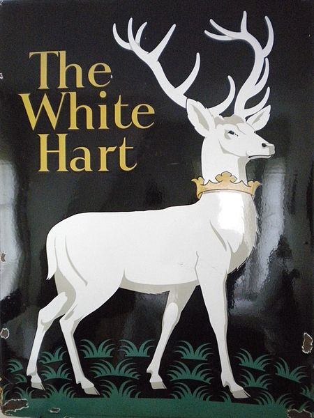File:The White Hart Signboard.jpg