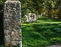 Historische Wildgehegeanlage (Tiergartenmauer mit Toren) der Fasanerie sowie ehemalige Fasanenremisen (Grundrisse), Einzeldenkmal der Sachgesamtheit 09301072