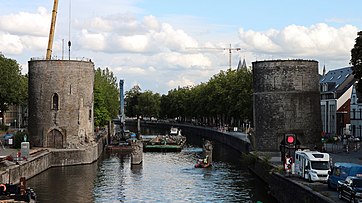 Pont des Trous nach dem Abriss der Brückenbögen