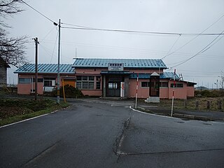 Tsugaru-Iizume Station Railway station in Goshogawara, Aomori Prefecture, Japan