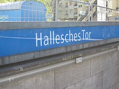 U-Bahnhof Hallesches Tor (2016)